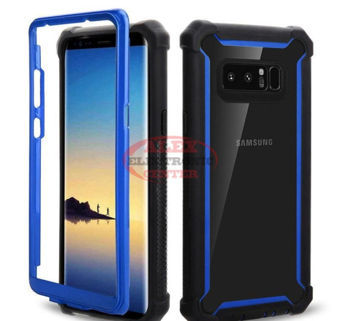 Samsung Tpu+Bumper Shockproof Case Black & Blue / Galaxy S10 Plus