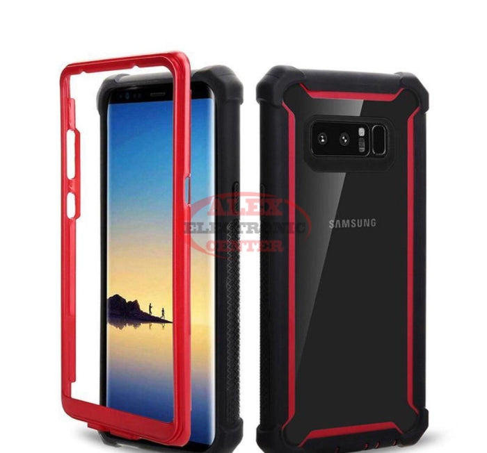 Samsung Tpu+Bumper Shockproof Case Black & Red / Galaxy S10 Plus