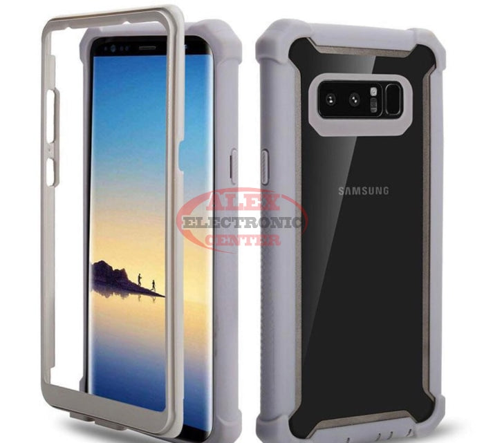 Samsung Tpu+Bumper Shockproof Case Silver / Galaxy S10 Plus