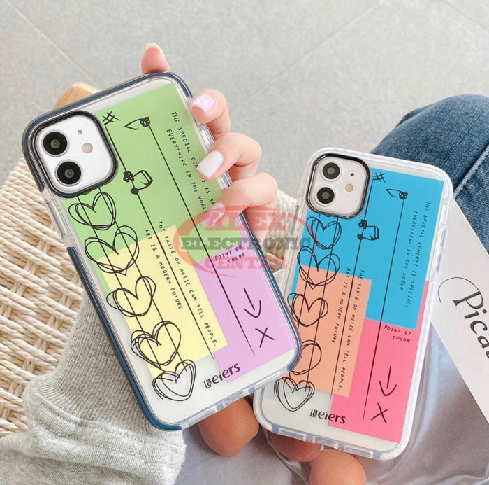 Silicone Design Iphone 11 Case / White