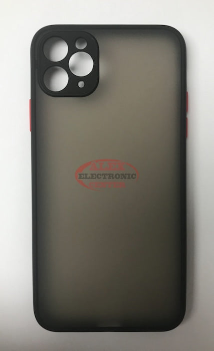 Smoke Bumpercase With Camara Cover Iphone 7/8 / Black/red Case
