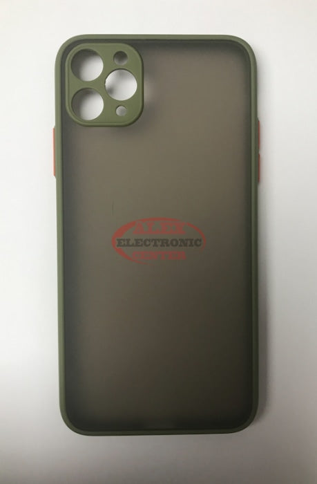 Smoke Bumpercase With Camara Cover Iphone 7/8 / Camo/orange Case