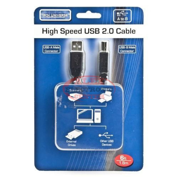 Tech Universe High Speed Usb 2.0 Cable Cables