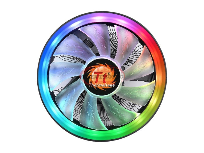 Thermaltake Ux100 5V Motherboard Sync High Airflow Hydraulic Bearing Argb Lighting Cpu Cooler