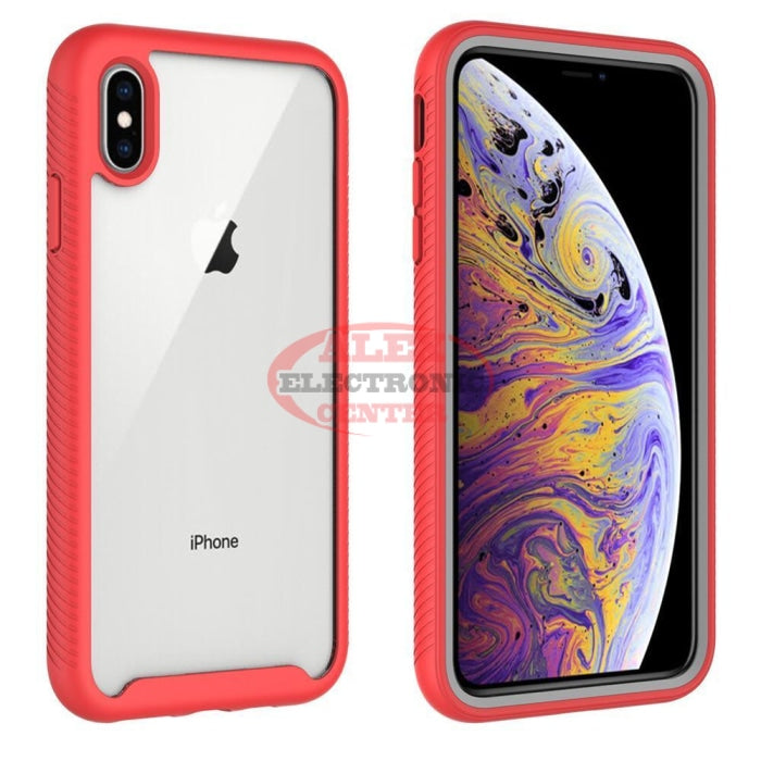 Tpu Clear 2019 Iphone Xs Max / Red Case