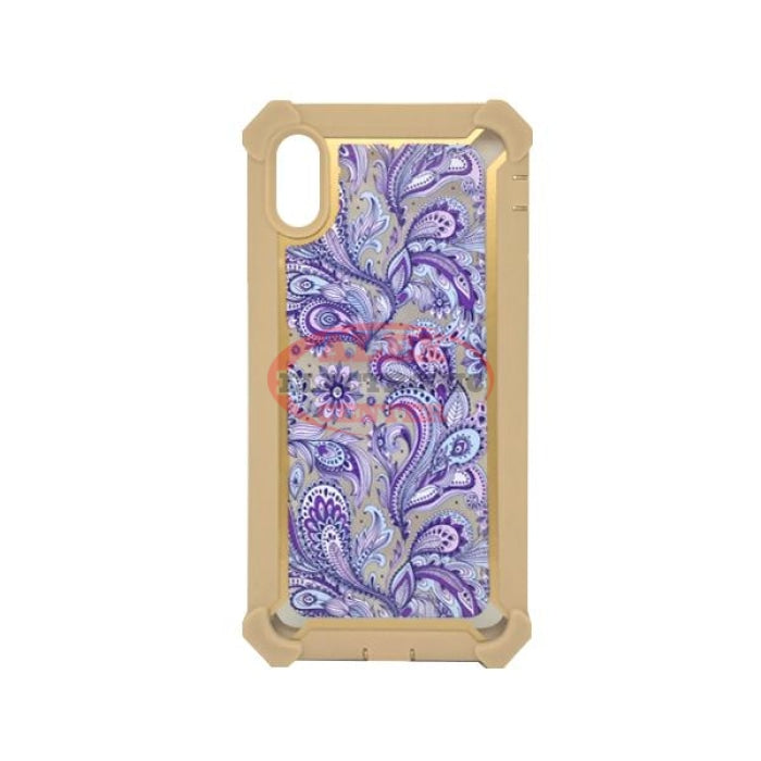Tpu Design Case Iphone 6/7/8 / Purple Flower