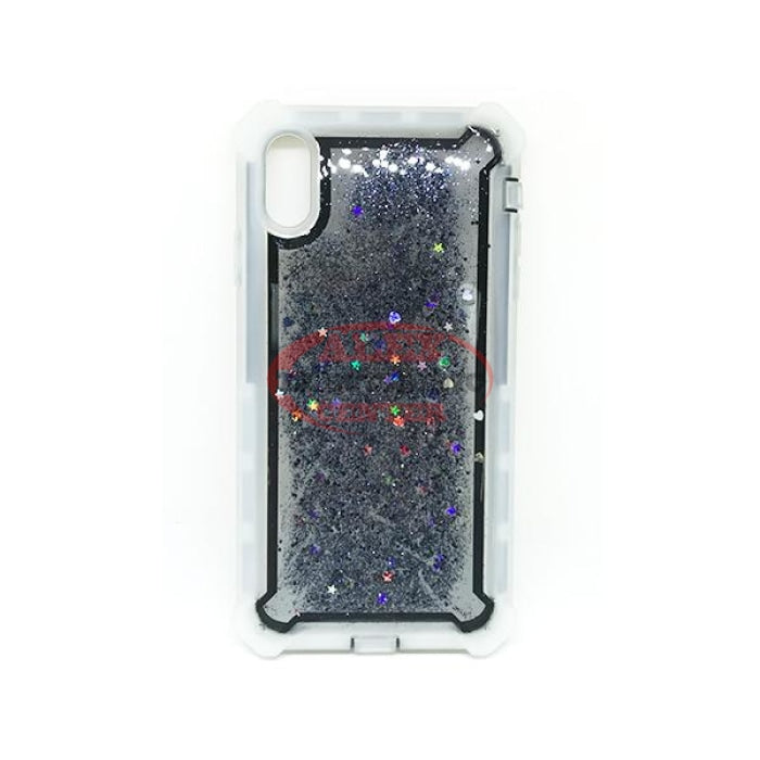 Tpu With Glitter Iphone 7/8 / Black Case