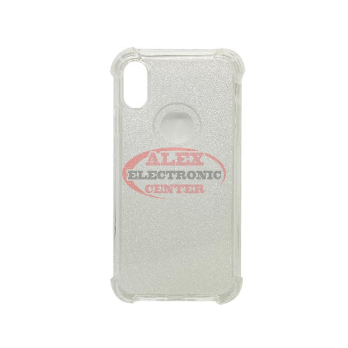Transparent Clear Sheer Glitter Case Iphone Xs/x /
