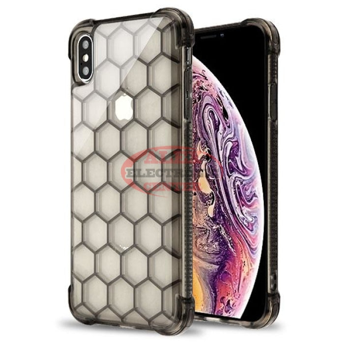 Transparent Smoke Honeycomb Corner Guard Candy Skin Cover Case