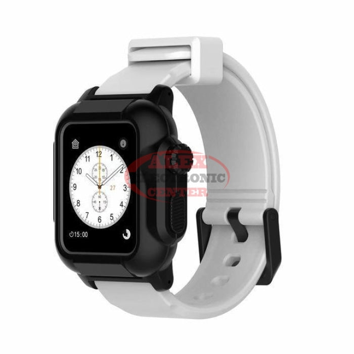 Waterproof Iwatch Band 42Mm / White Black