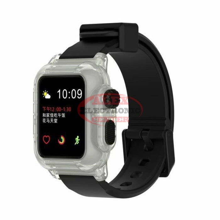 Waterproof Iwatch Band 44M / Black Clear