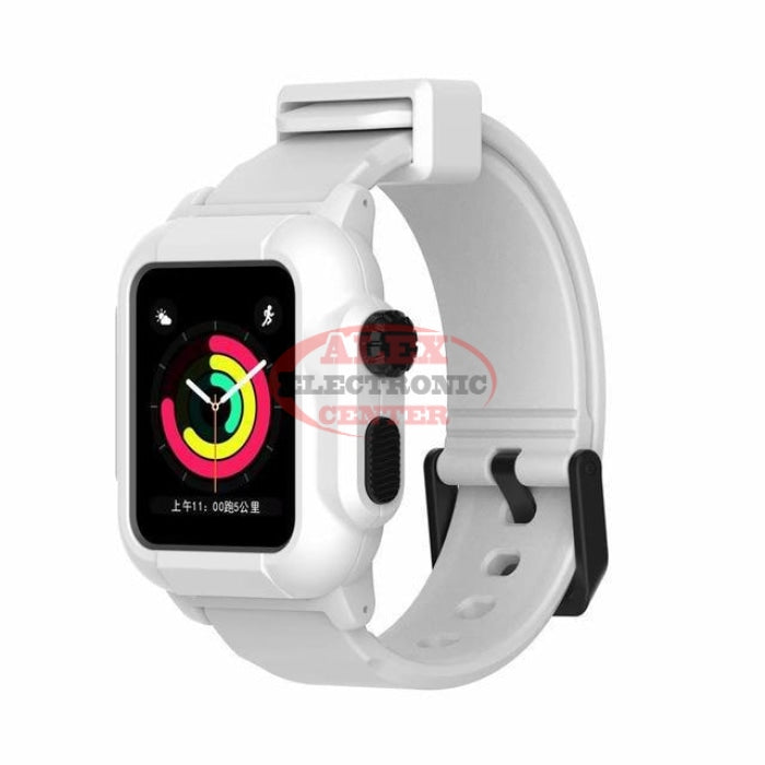 Waterproof Iwatch Band 44Mm / White